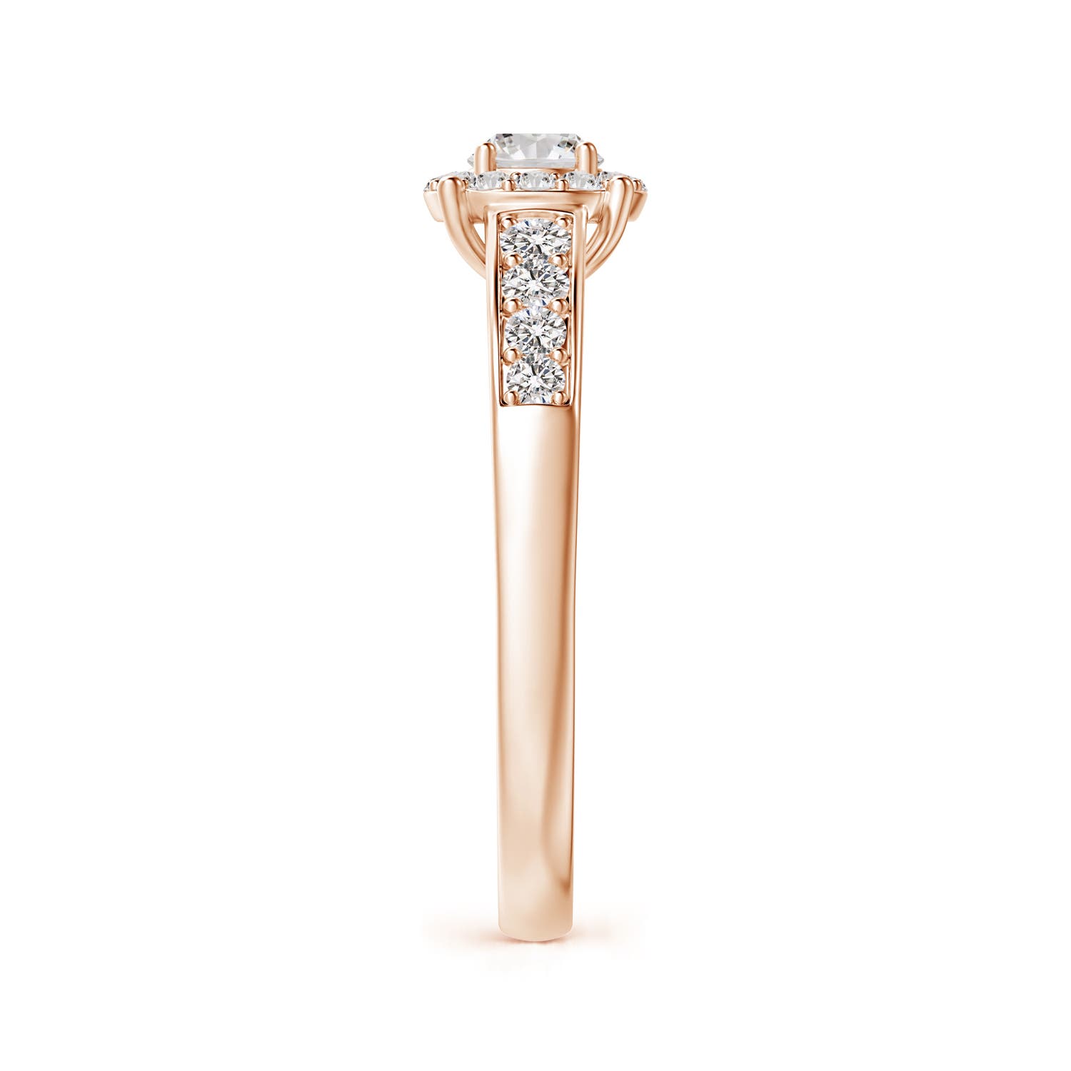 I-J, I1-I2 / 0.5 CT / 14 KT Rose Gold