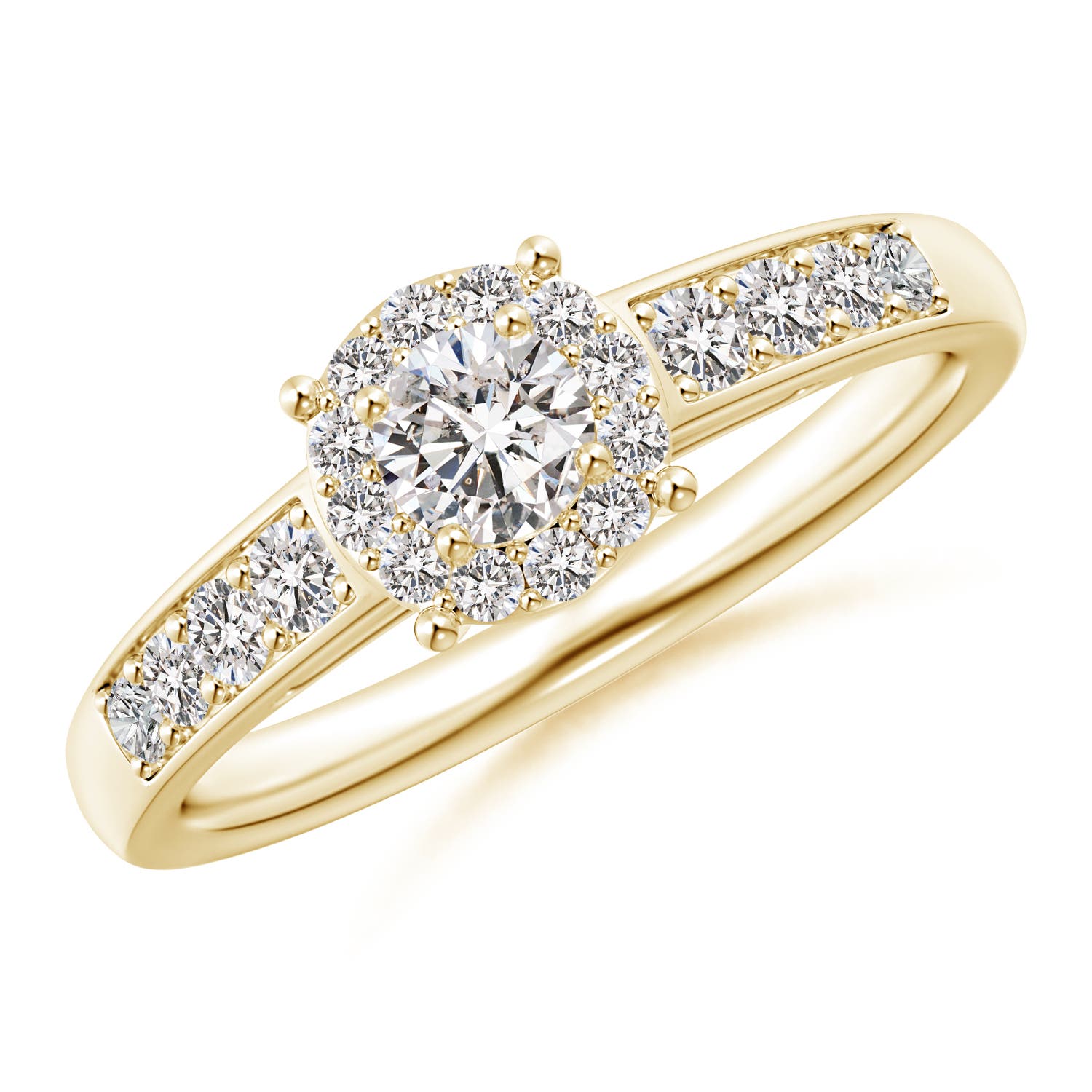 I-J, I1-I2 / 0.5 CT / 14 KT Yellow Gold