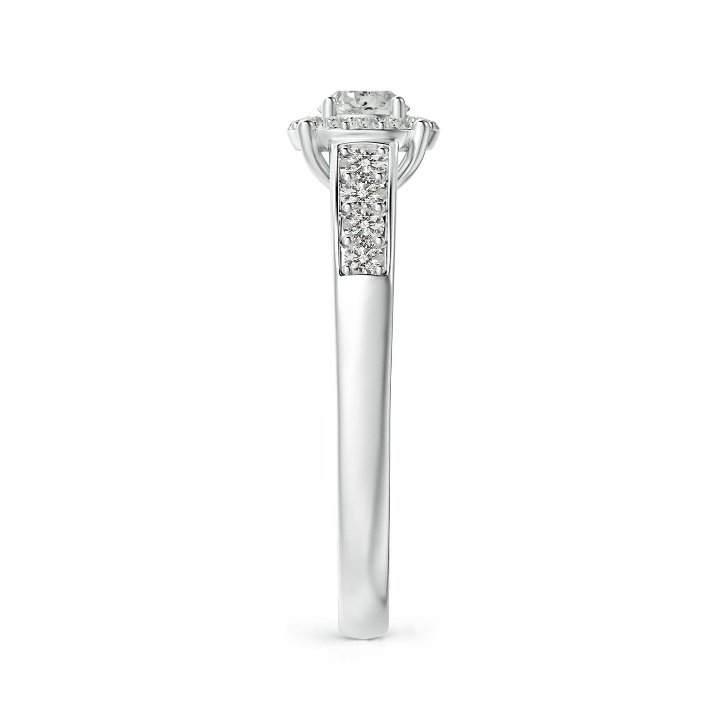 K, I3 / 0.5 CT / 14 KT White Gold