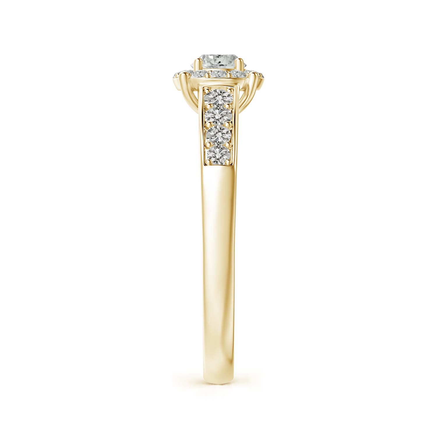 K, I3 / 0.5 CT / 14 KT Yellow Gold