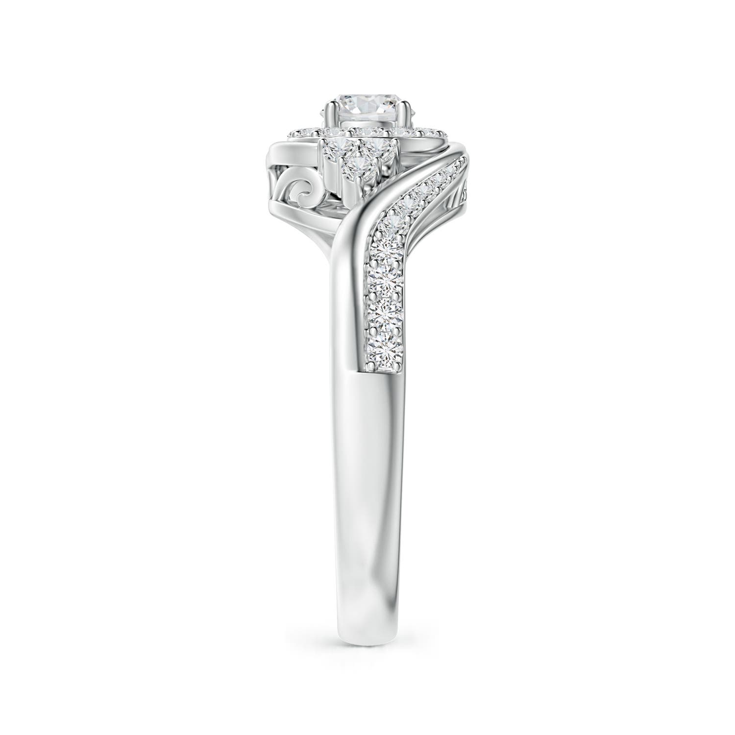 H, SI2 / 0.63 CT / 14 KT White Gold