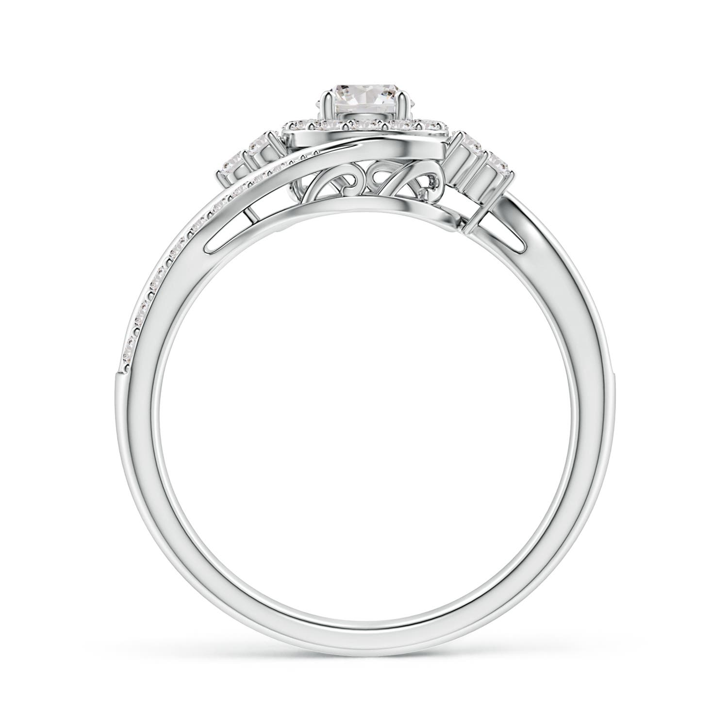 I-J, I1-I2 / 0.63 CT / 14 KT White Gold