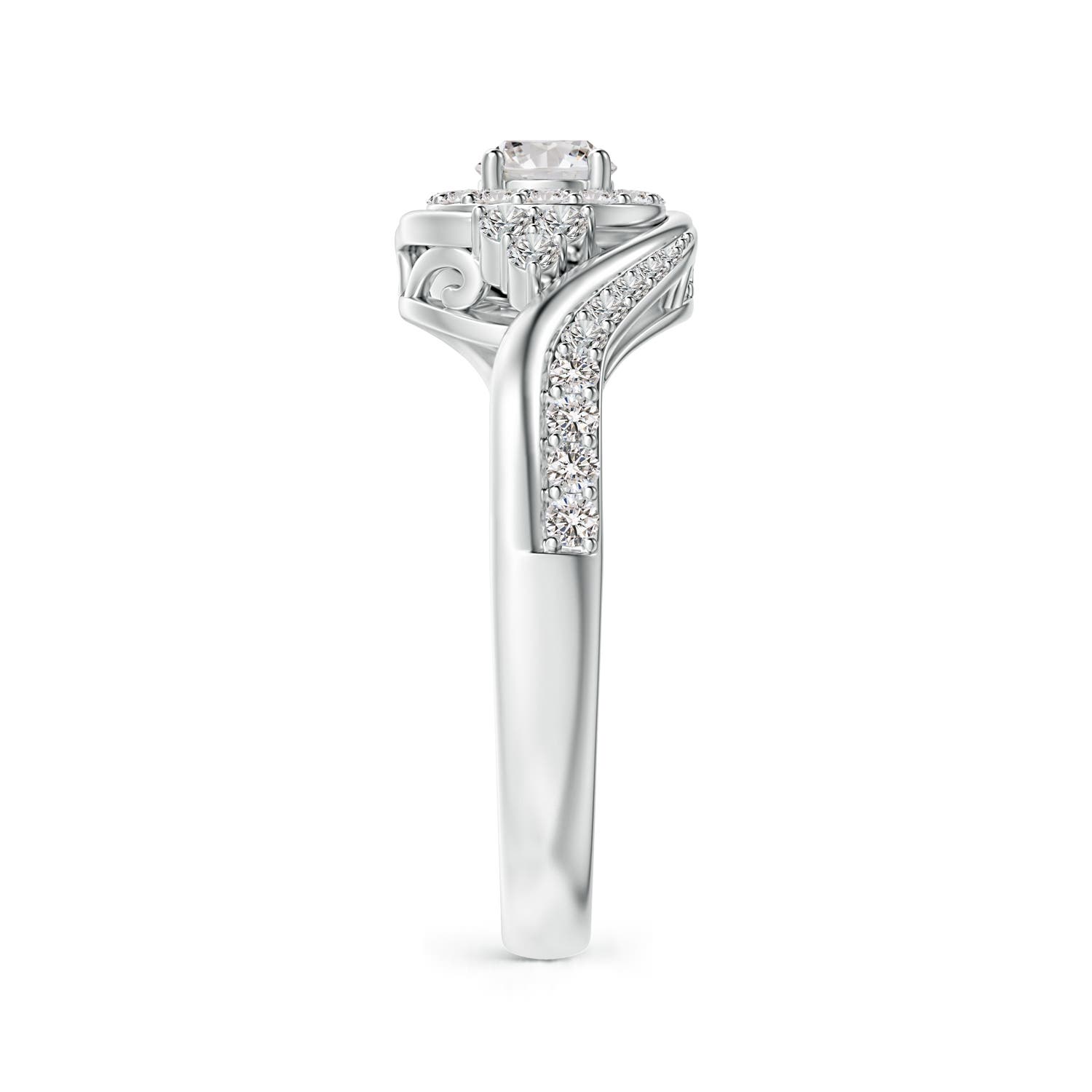 I-J, I1-I2 / 0.63 CT / 14 KT White Gold