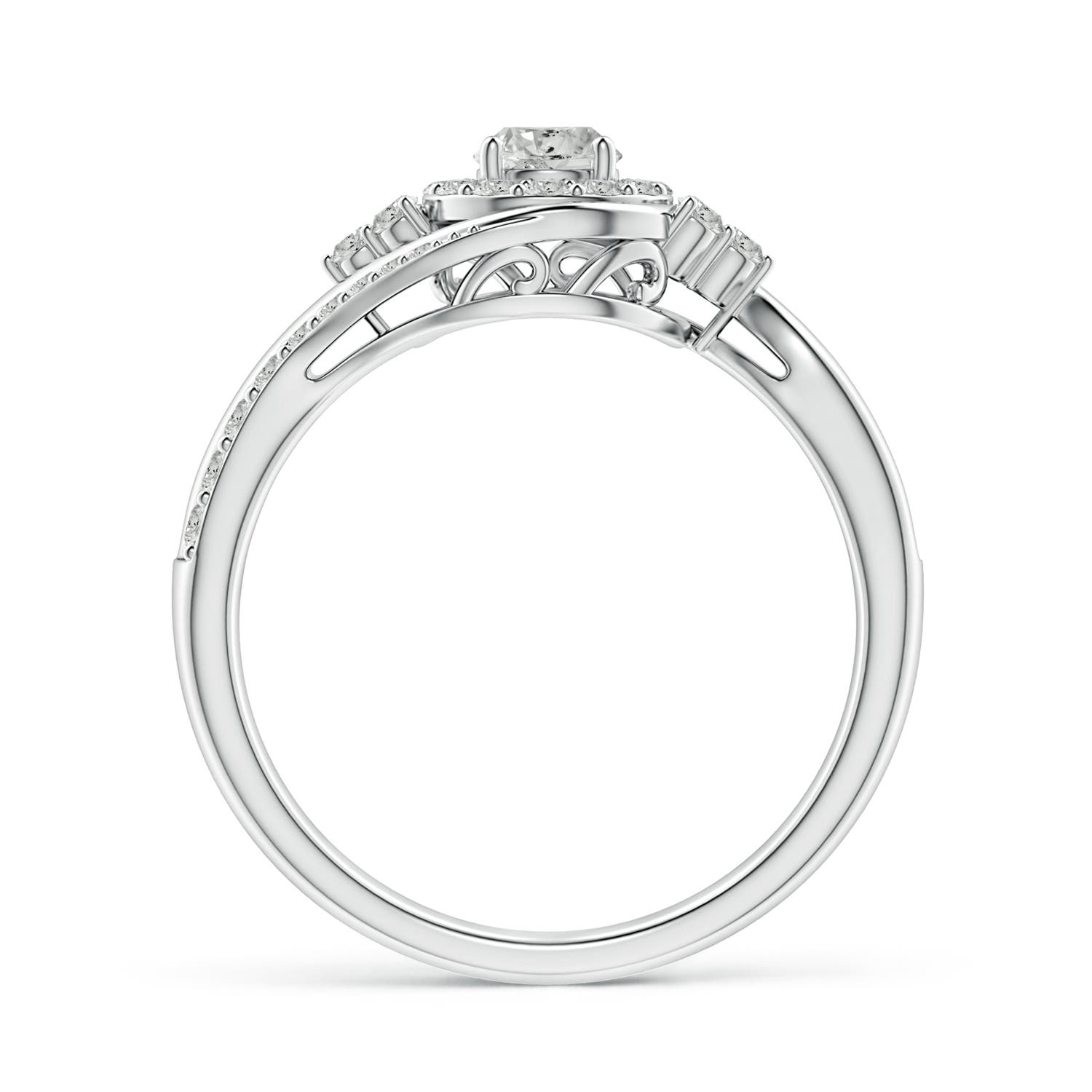 K, I3 / 0.63 CT / 14 KT White Gold