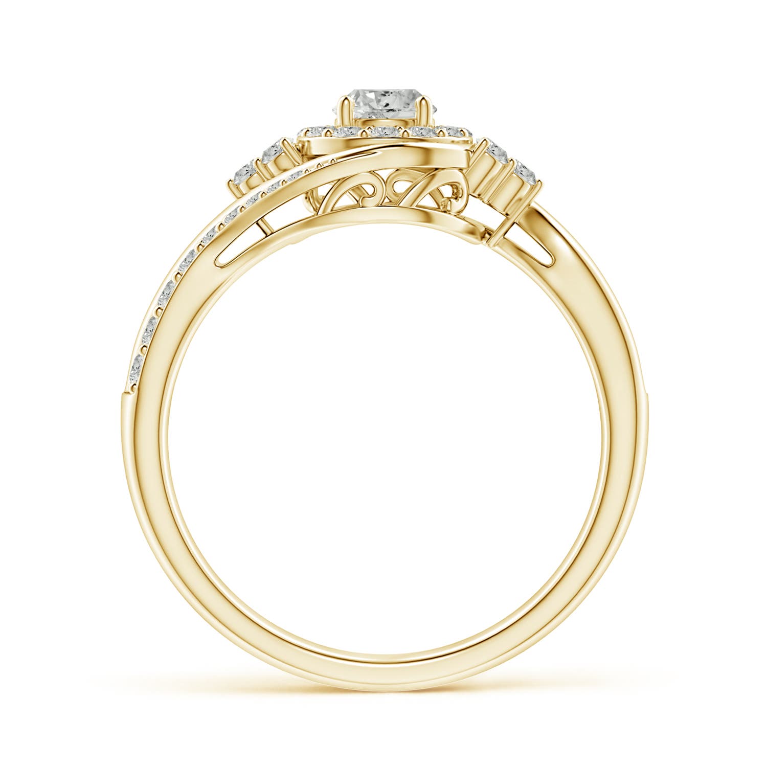 K, I3 / 0.63 CT / 14 KT Yellow Gold