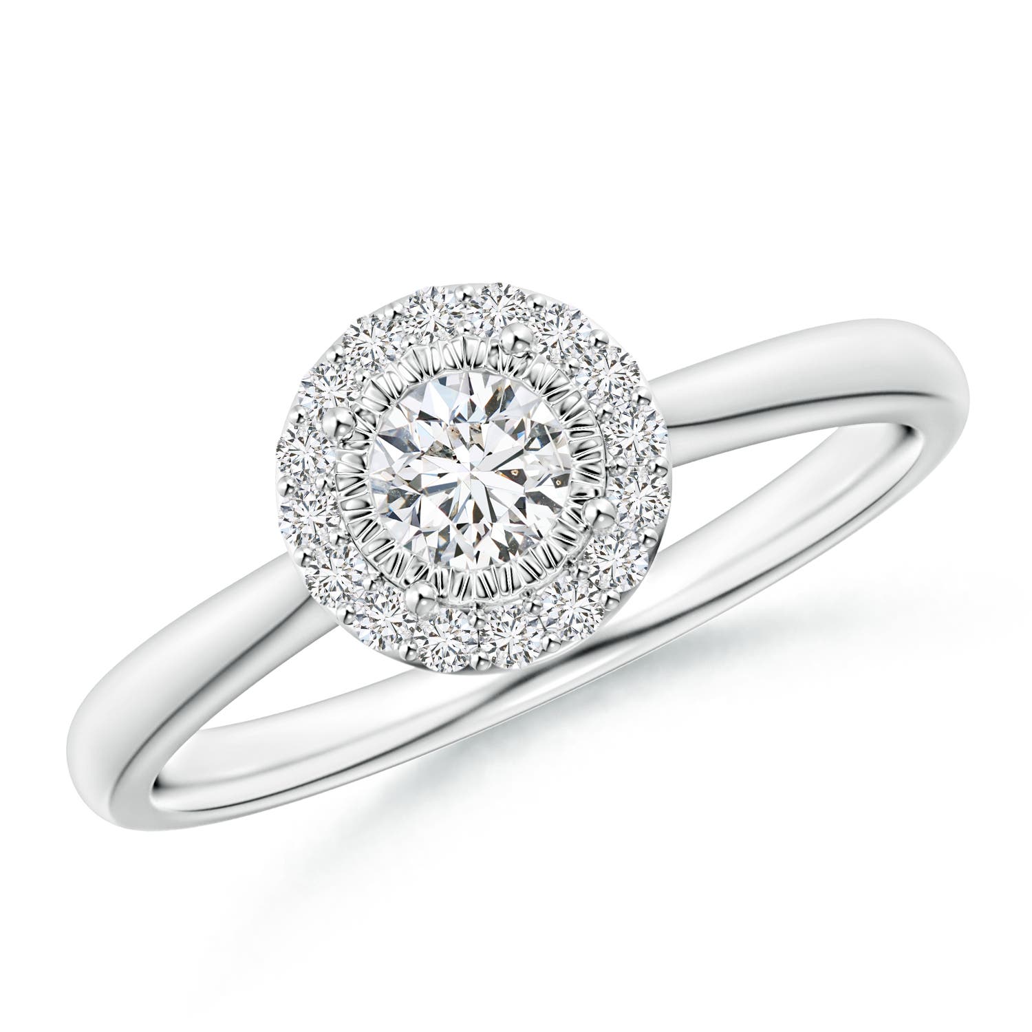 H, SI2 / 0.36 CT / 14 KT White Gold