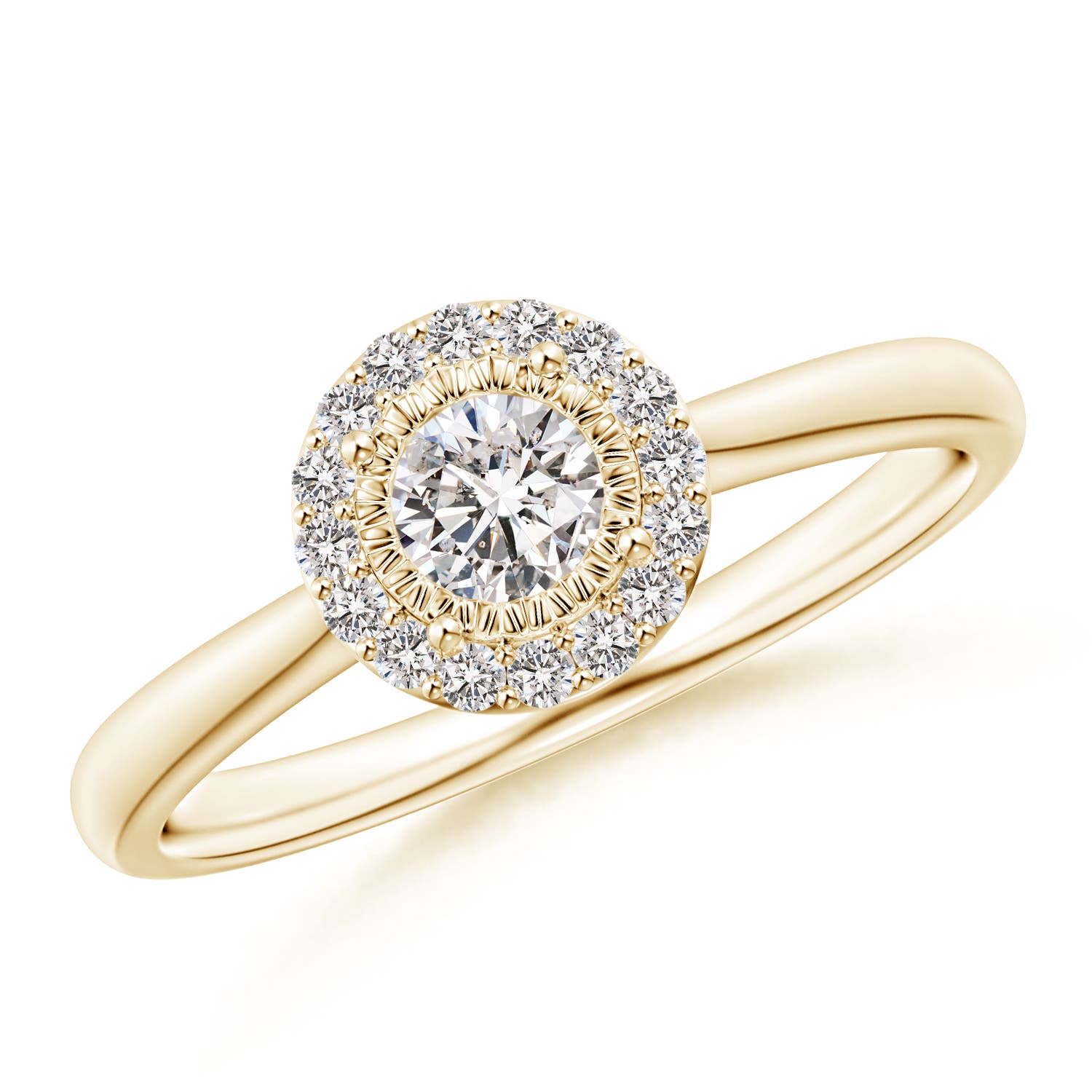 I-J, I1-I2 / 0.36 CT / 14 KT Yellow Gold