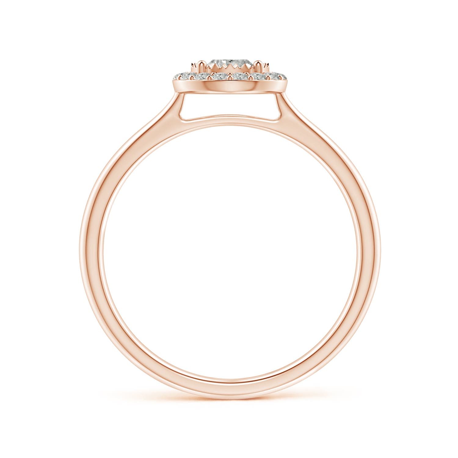 K, I3 / 0.36 CT / 14 KT Rose Gold