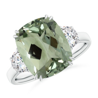 Cushion AAAA Green Amethyst