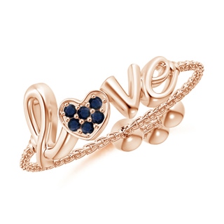 Round A Blue Sapphire