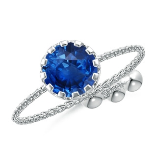 Round AAA Blue Sapphire