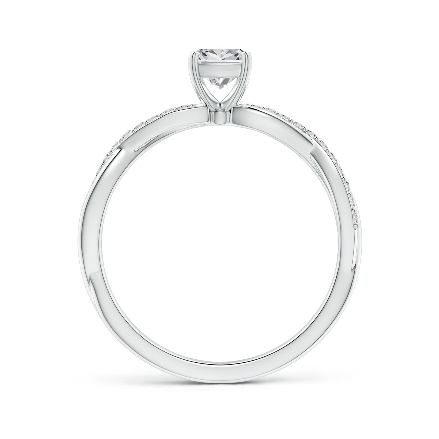 I-J, I1-I2 / 0.49 CT / 14 KT White Gold