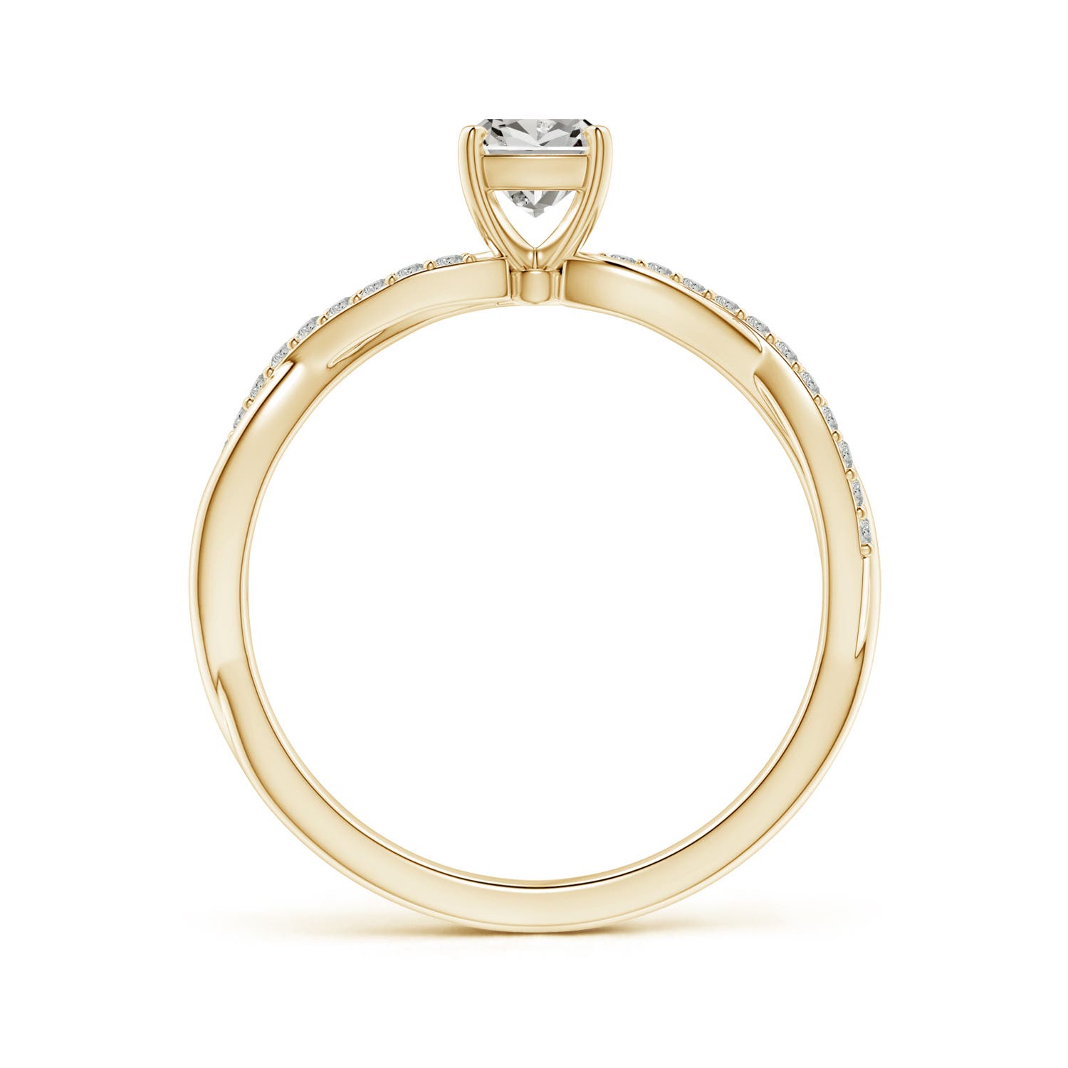 K, I3 / 0.49 CT / 14 KT Yellow Gold