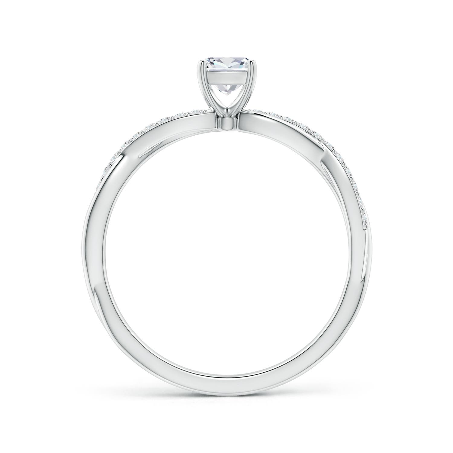 G, VS2 / 0.36 CT / 14 KT White Gold