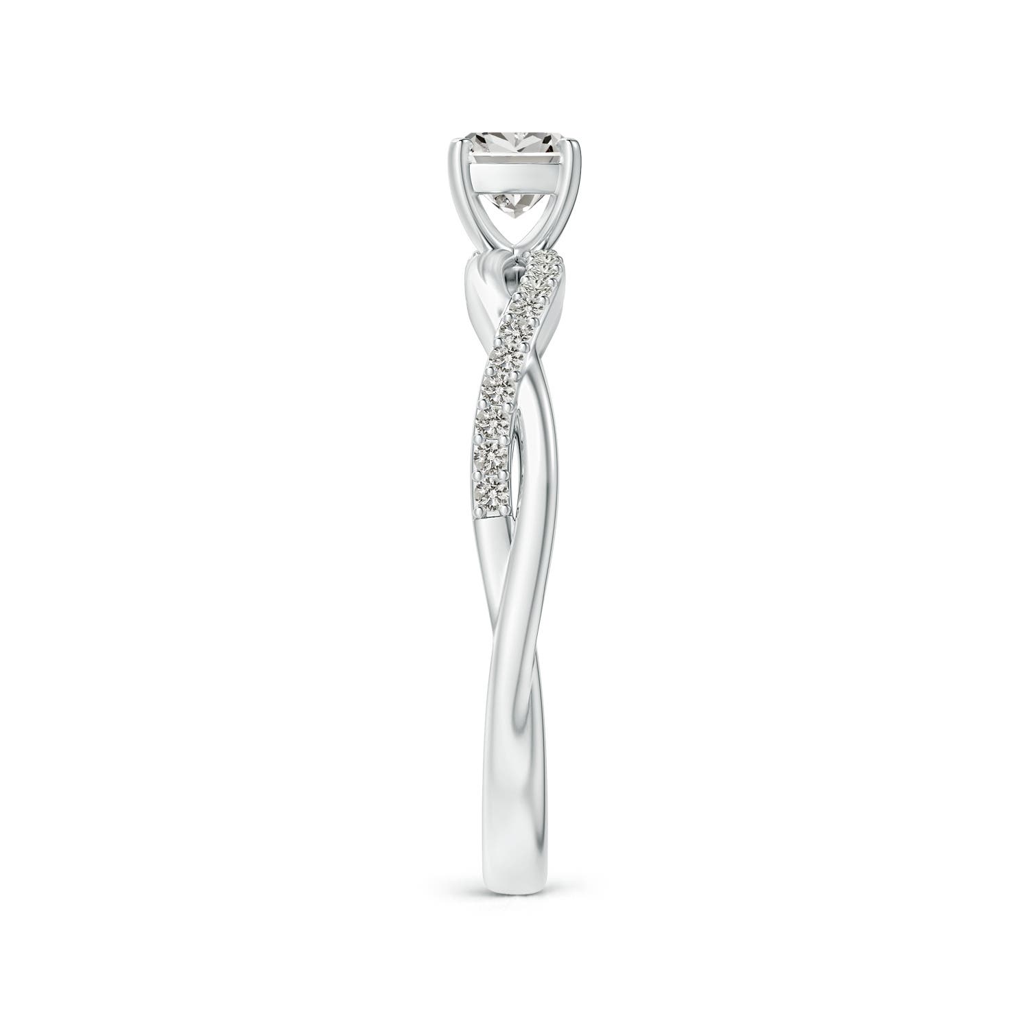 K, I3 / 0.36 CT / 14 KT White Gold