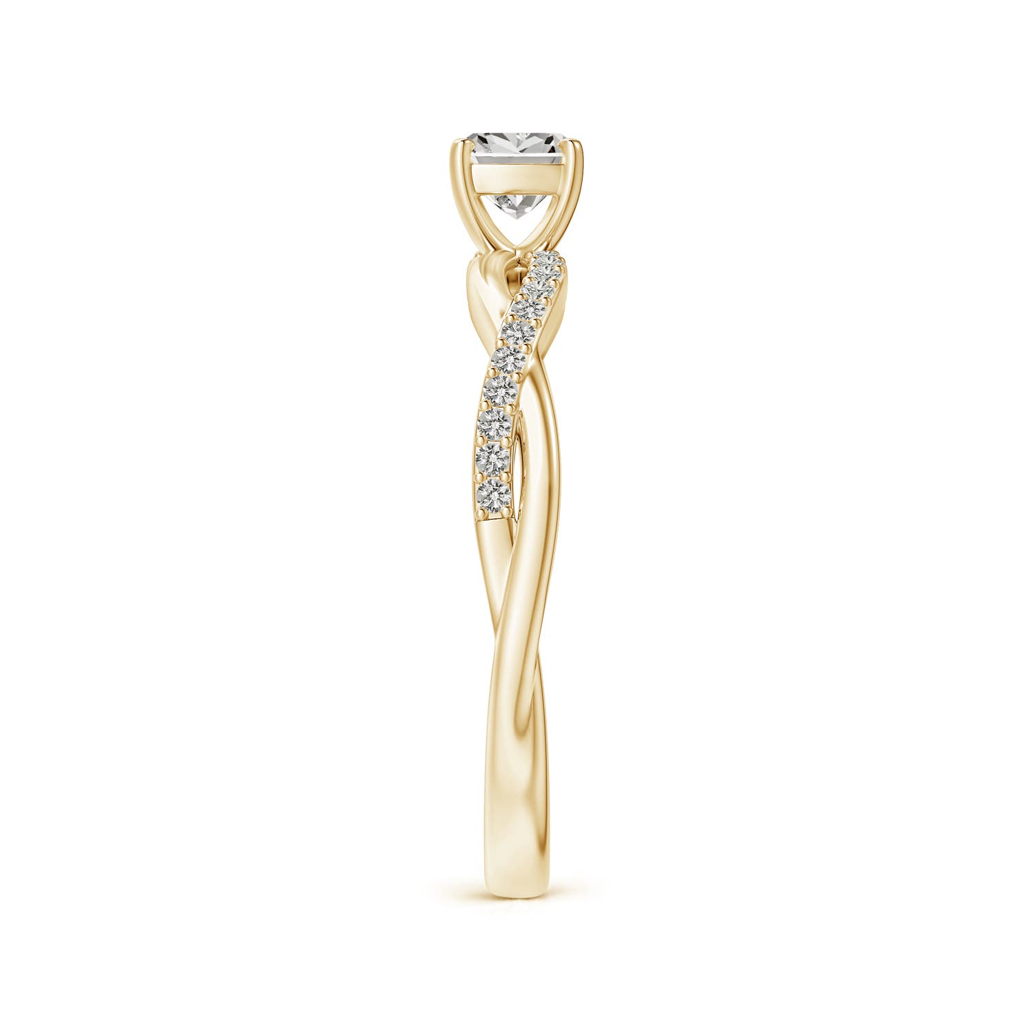 K, I3 / 0.36 CT / 14 KT Yellow Gold