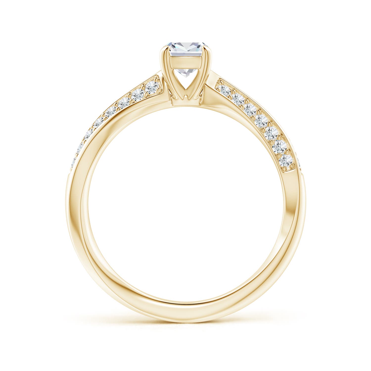 G, VS2 / 0.66 CT / 14 KT Yellow Gold