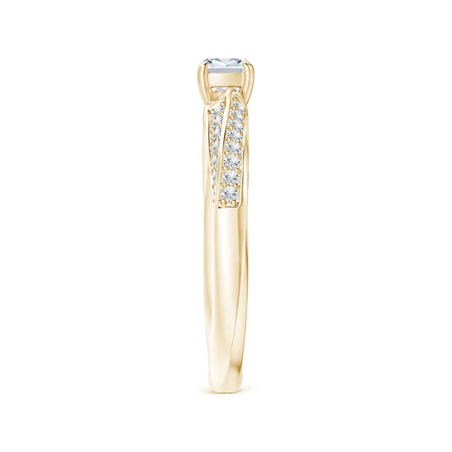 G, VS2 / 0.49 CT / 14 KT Yellow Gold