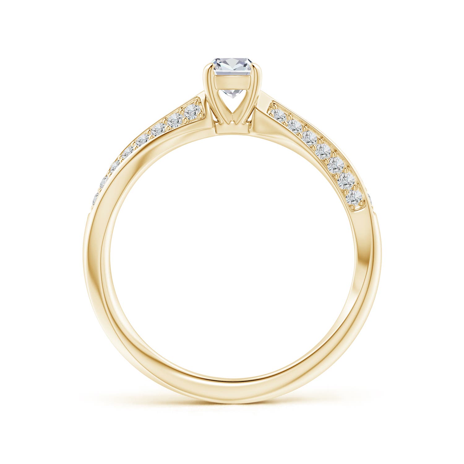 H, SI2 / 0.49 CT / 14 KT Yellow Gold