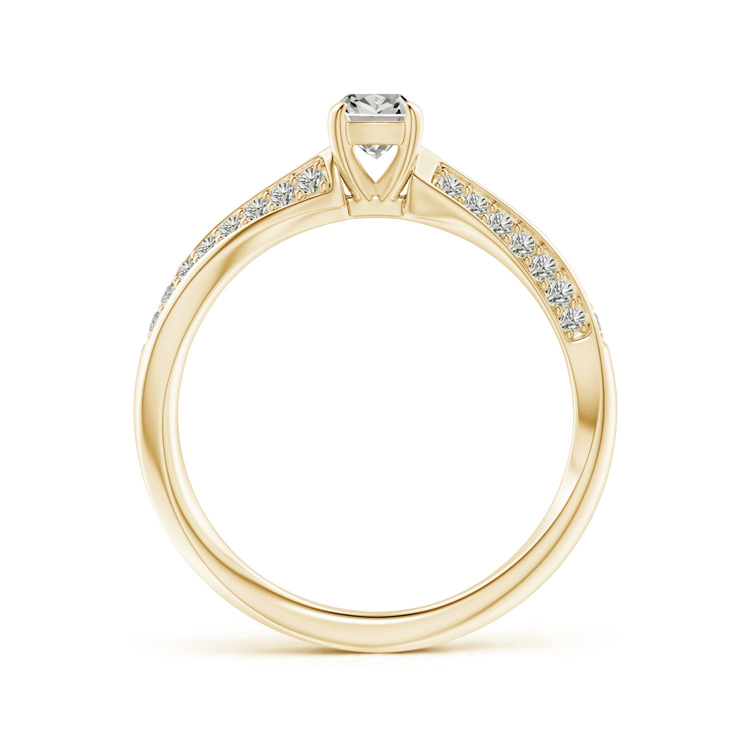 K, I3 / 0.49 CT / 14 KT Yellow Gold