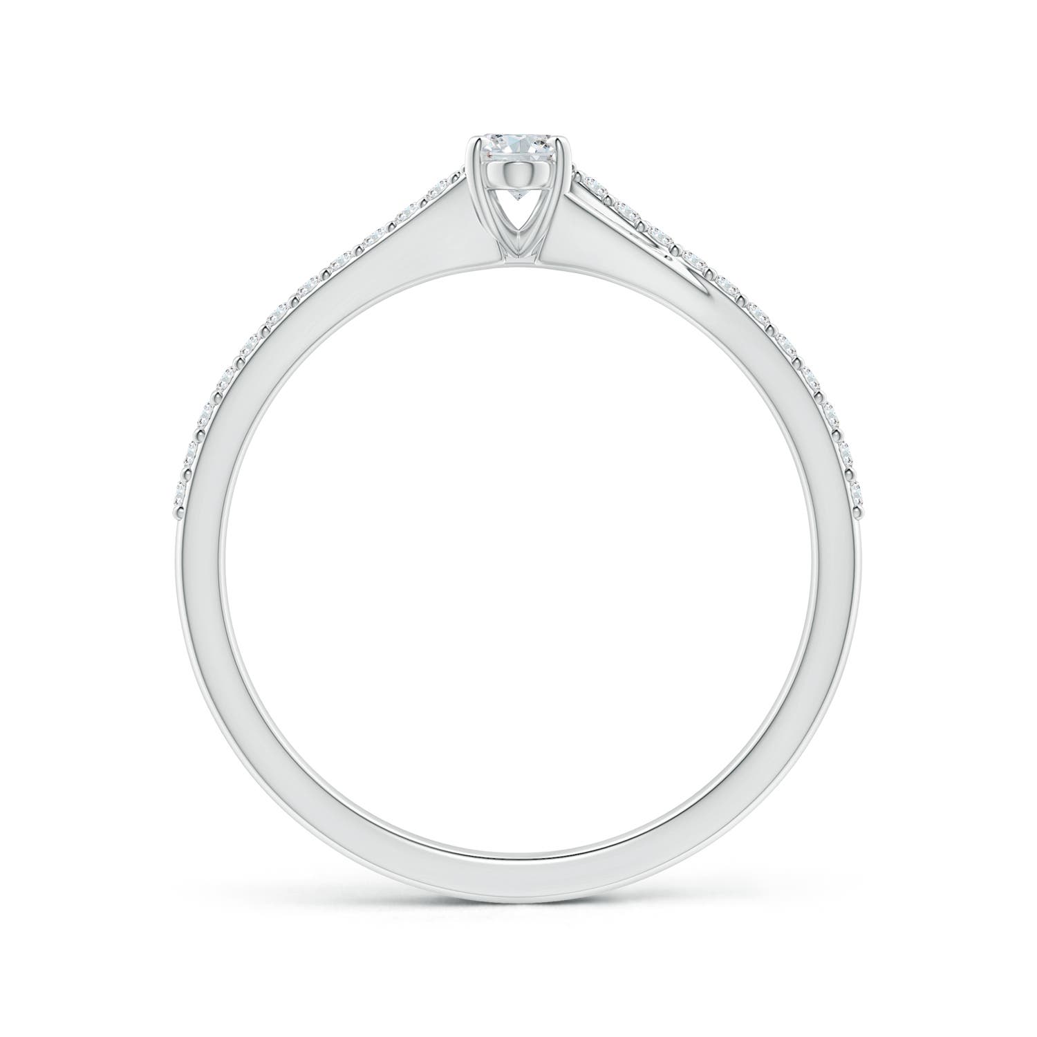 G, VS2 / 0.34 CT / 14 KT White Gold