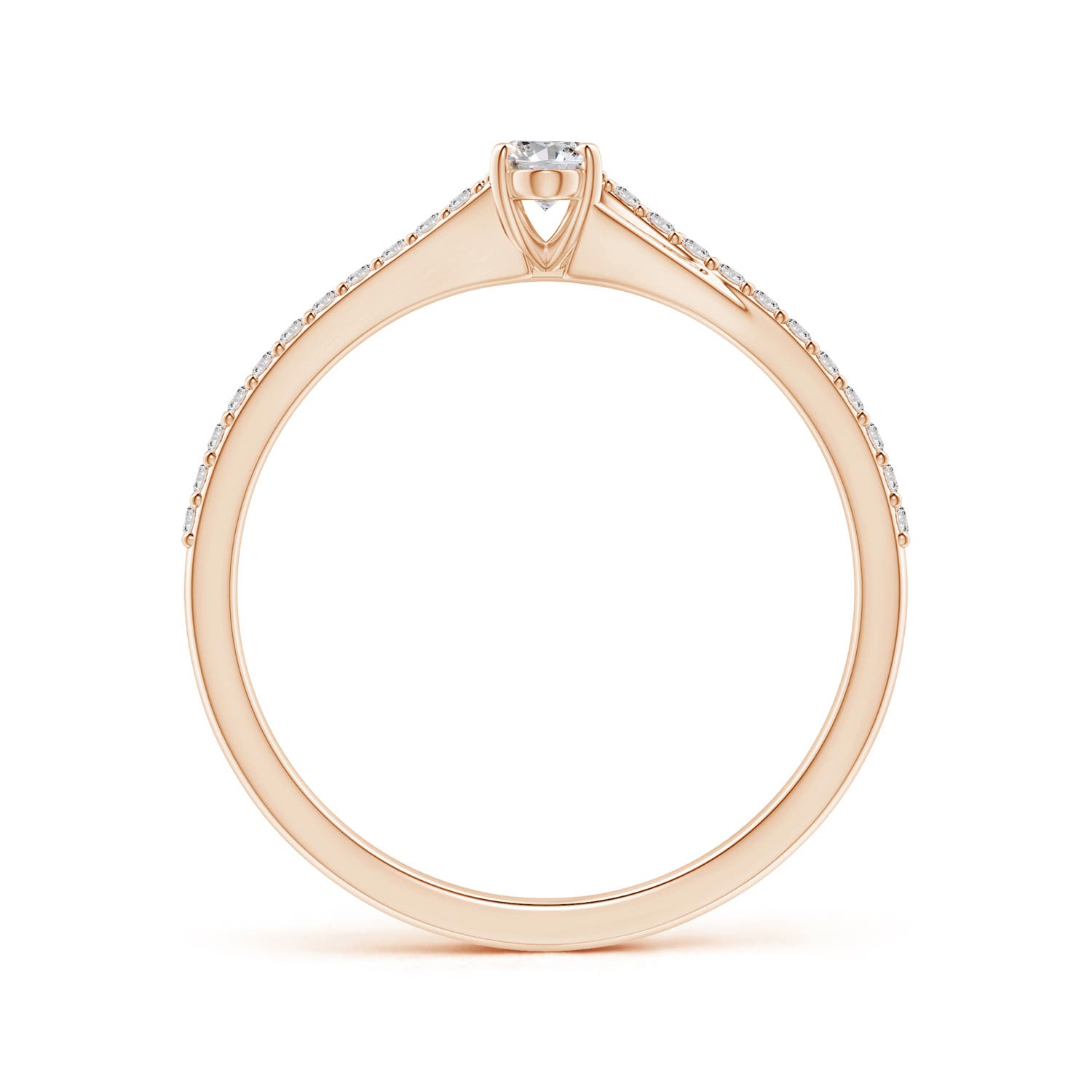 I-J, I1-I2 / 0.34 CT / 14 KT Rose Gold