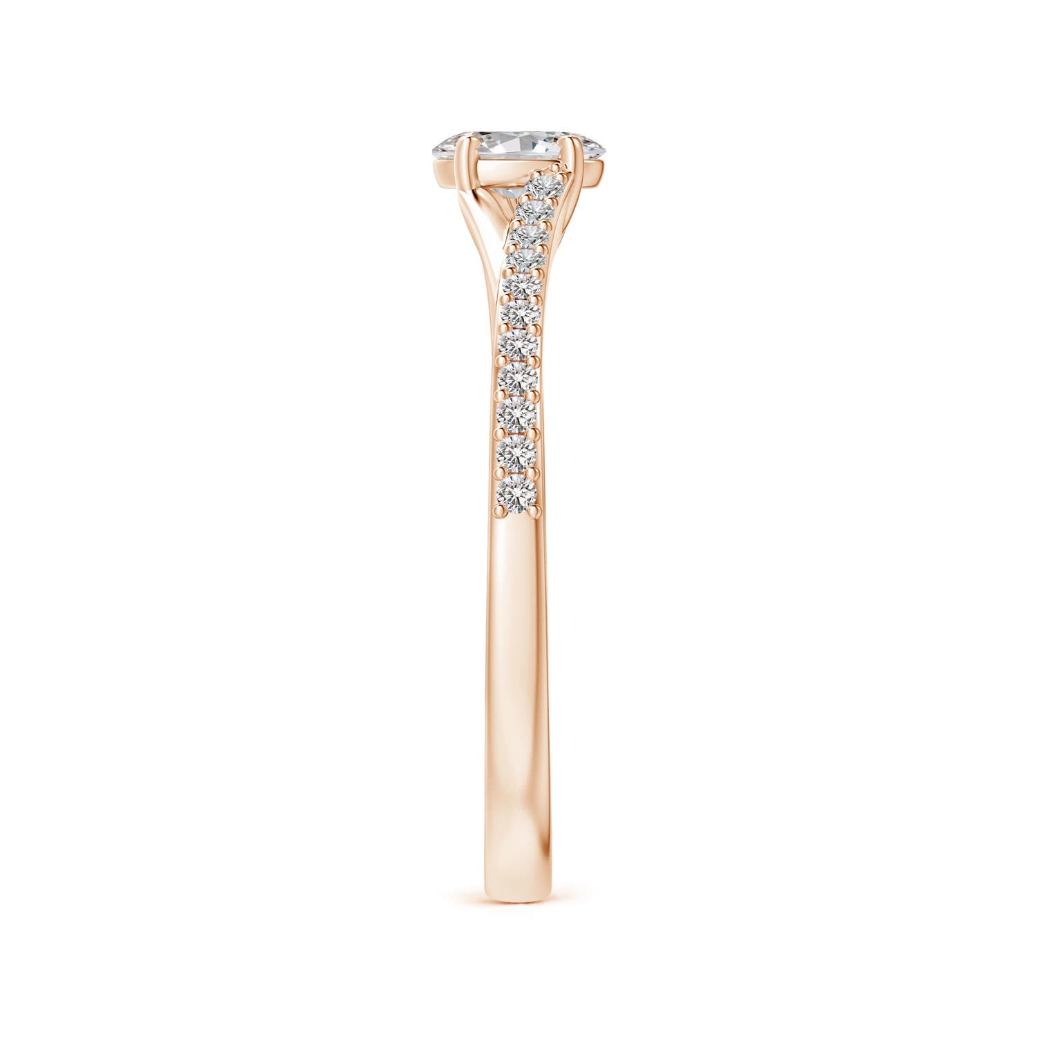 I-J, I1-I2 / 0.34 CT / 14 KT Rose Gold