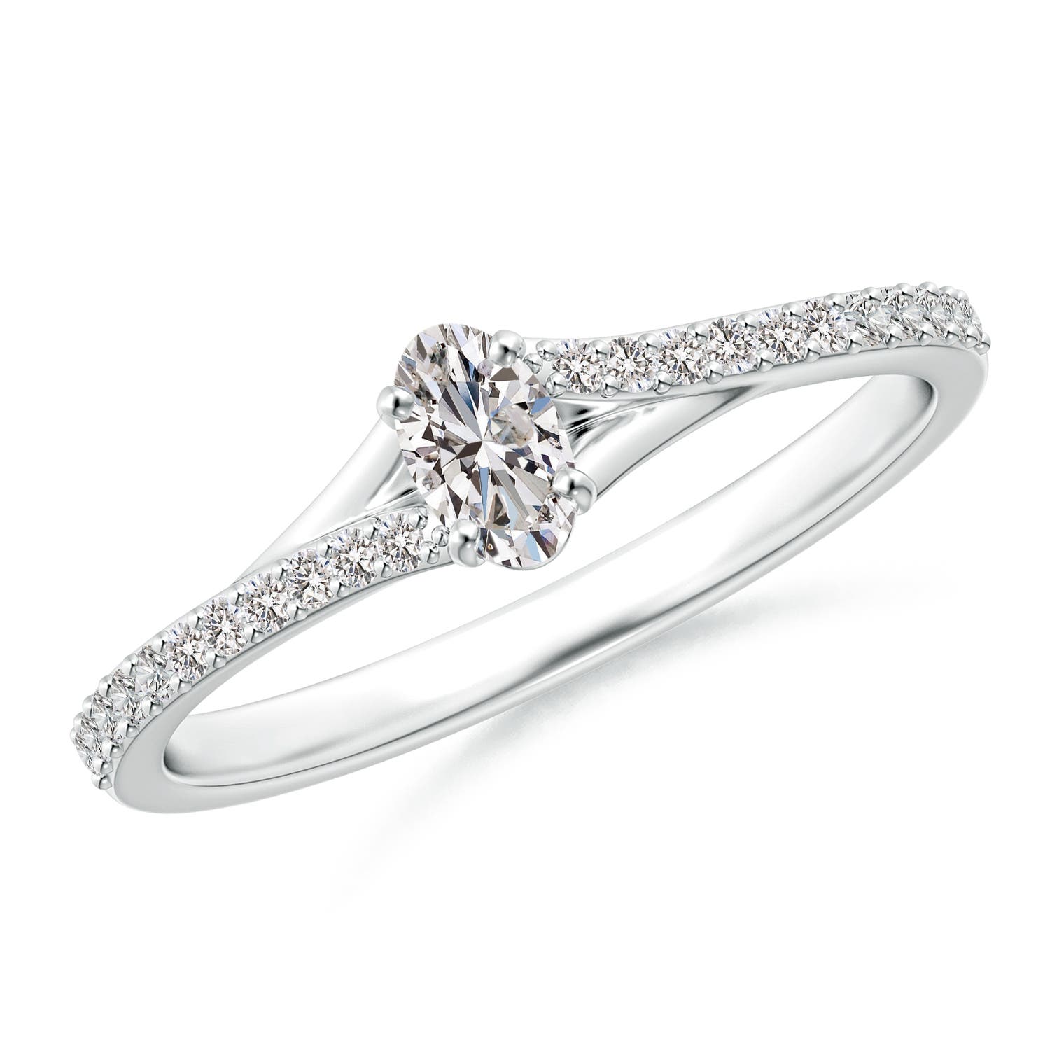 I-J, I1-I2 / 0.34 CT / 14 KT White Gold