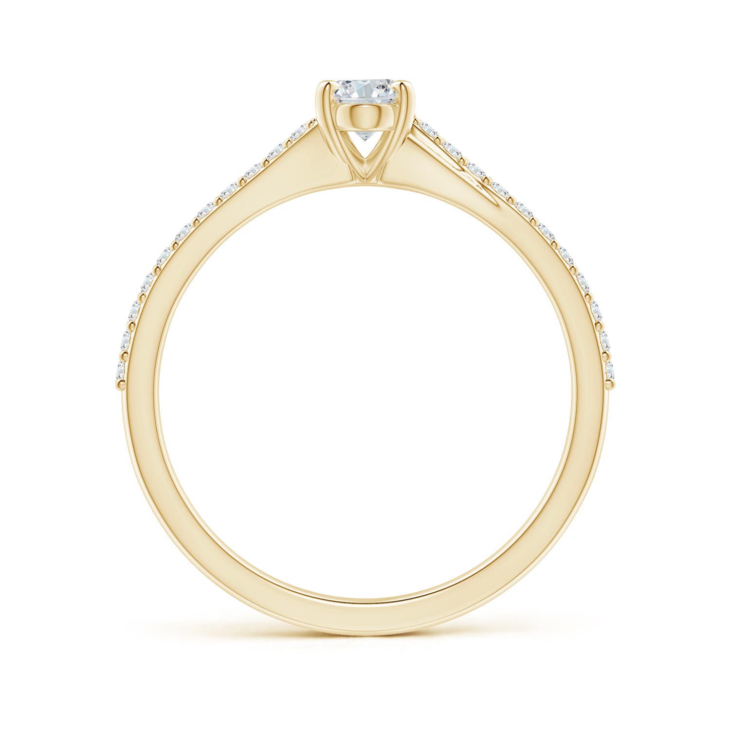 G, VS2 / 0.61 CT / 14 KT Yellow Gold