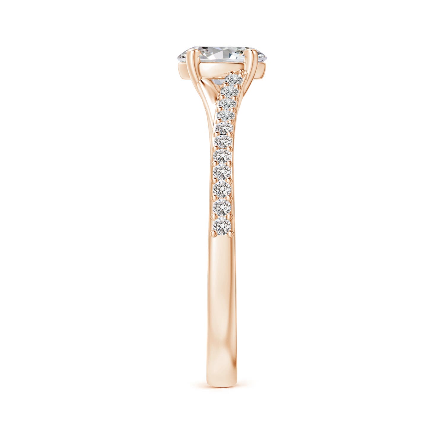 I-J, I1-I2 / 0.61 CT / 14 KT Rose Gold