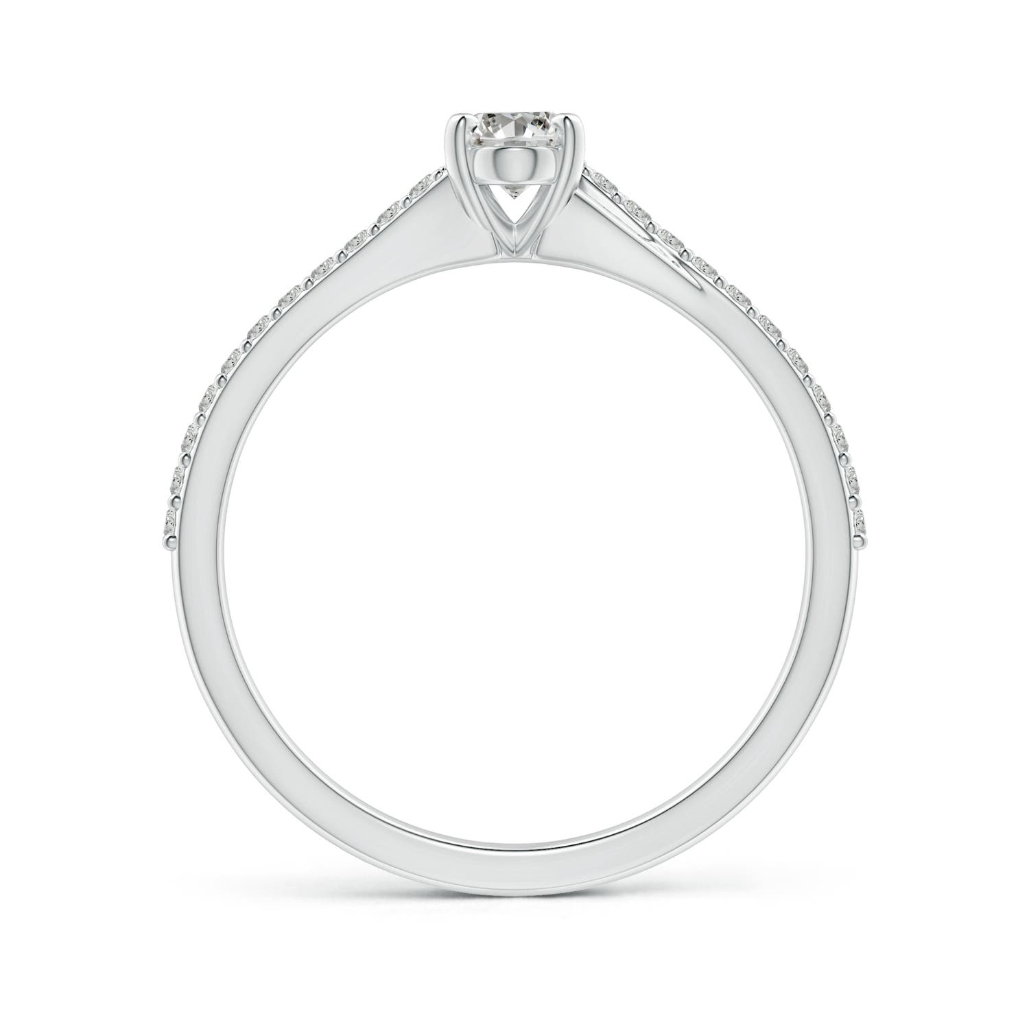 K, I3 / 0.61 CT / 14 KT White Gold