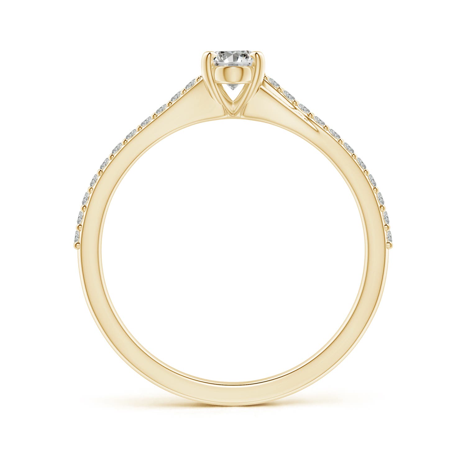 K, I3 / 0.61 CT / 14 KT Yellow Gold