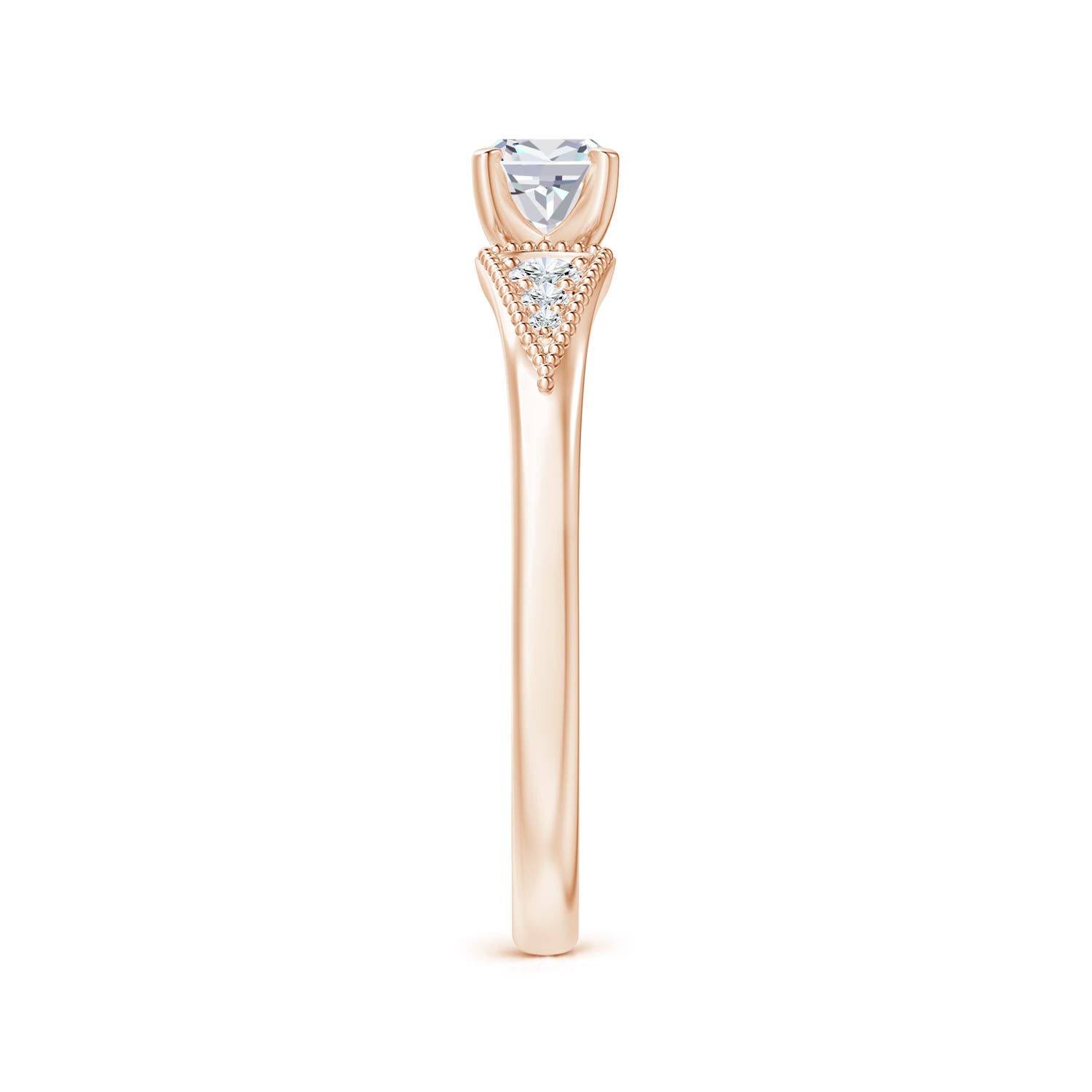 G, VS2 / 0.35 CT / 14 KT Rose Gold