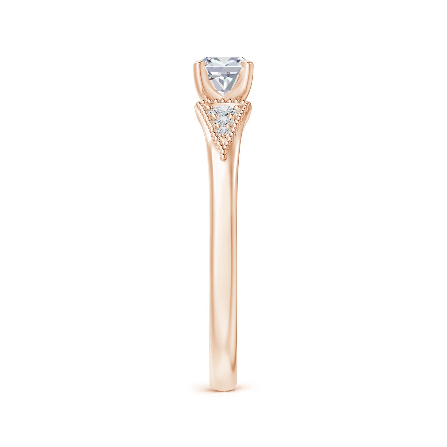 H, SI2 / 0.35 CT / 14 KT Rose Gold