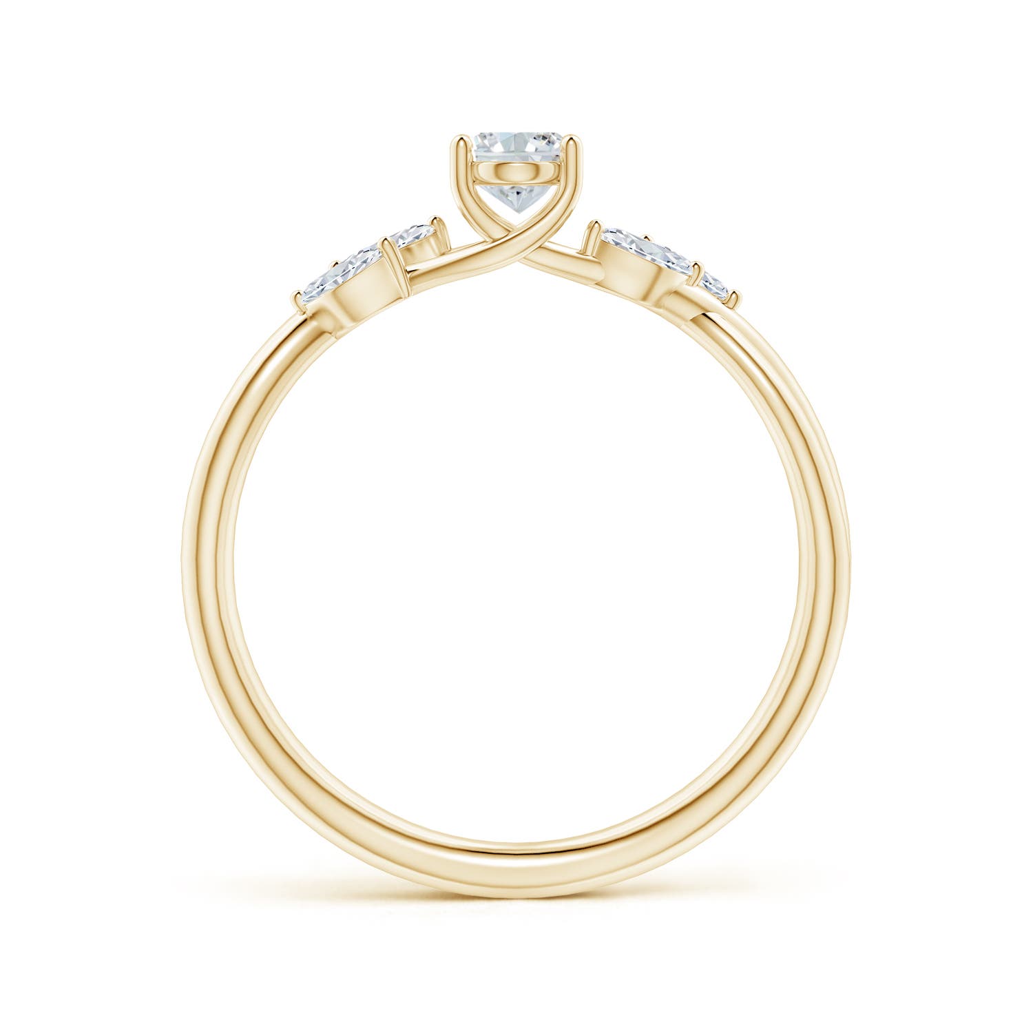 G, VS2 / 0.71 CT / 14 KT Yellow Gold