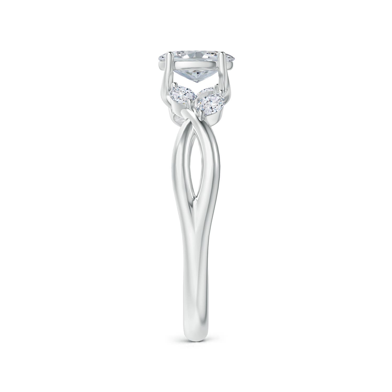 H, SI2 / 0.71 CT / 14 KT White Gold