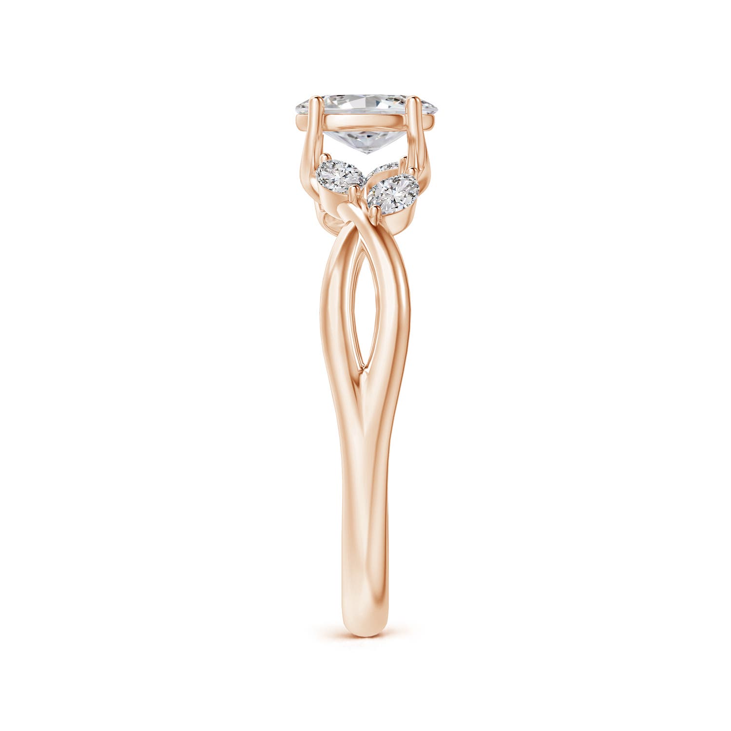 I-J, I1-I2 / 0.71 CT / 14 KT Rose Gold