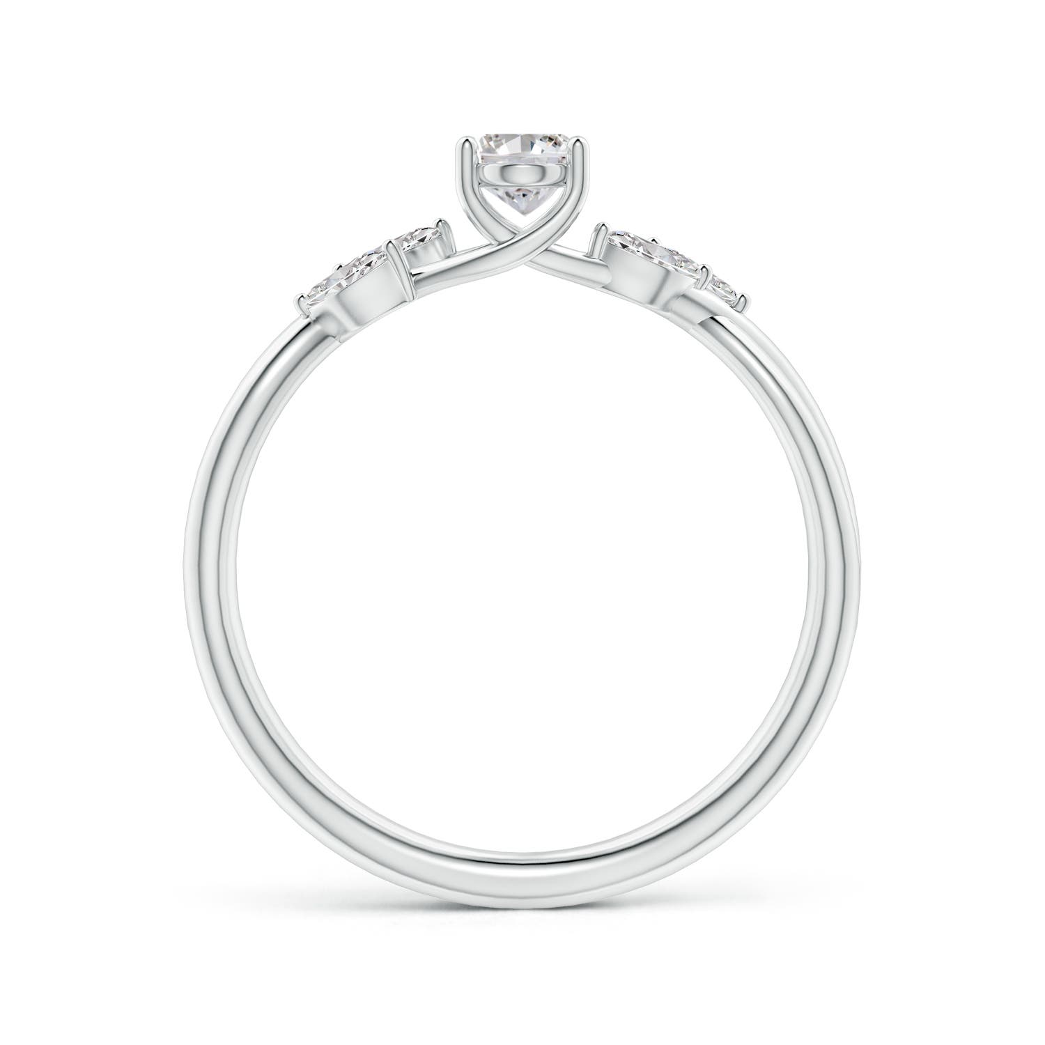 I-J, I1-I2 / 0.71 CT / 14 KT White Gold