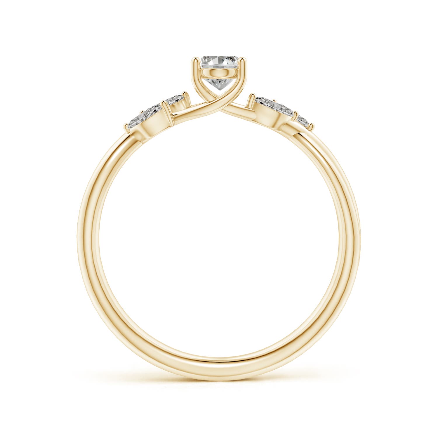 K, I3 / 0.71 CT / 14 KT Yellow Gold