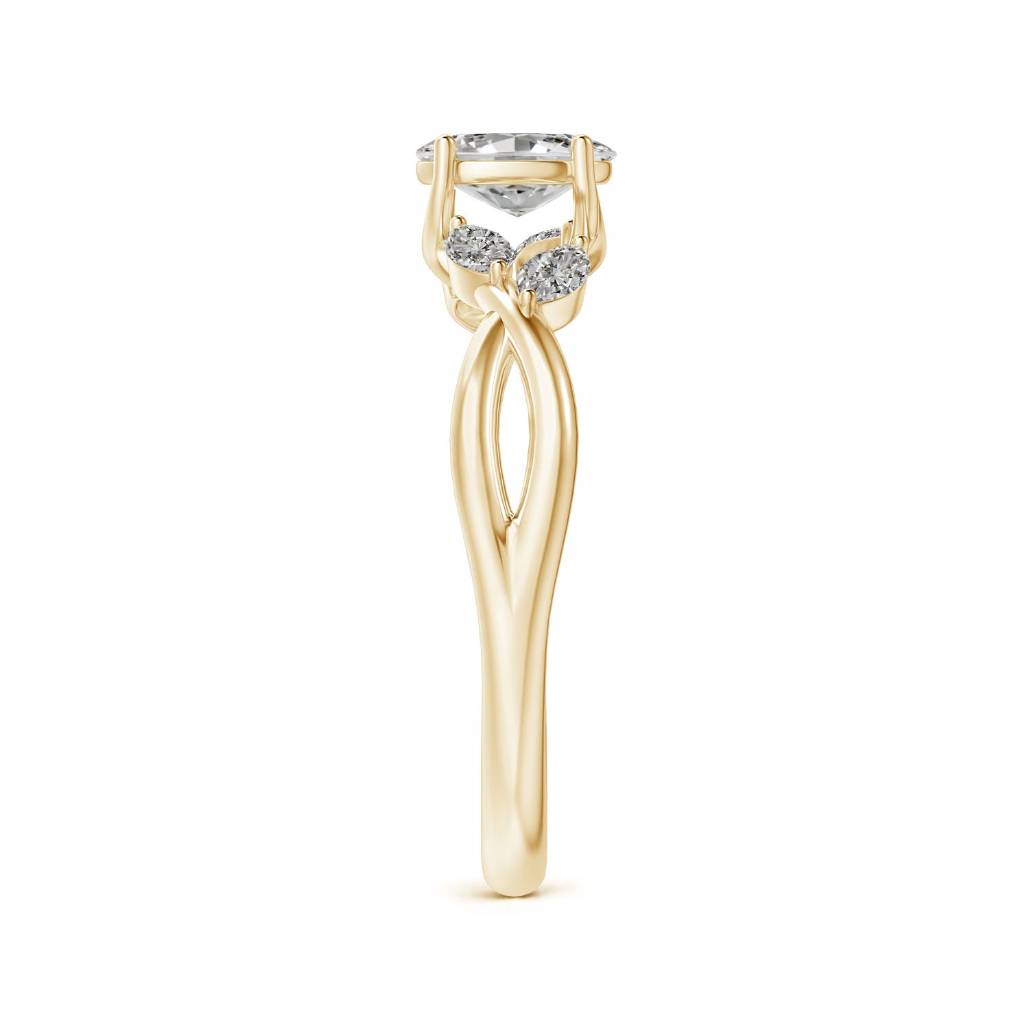 K, I3 / 0.71 CT / 14 KT Yellow Gold