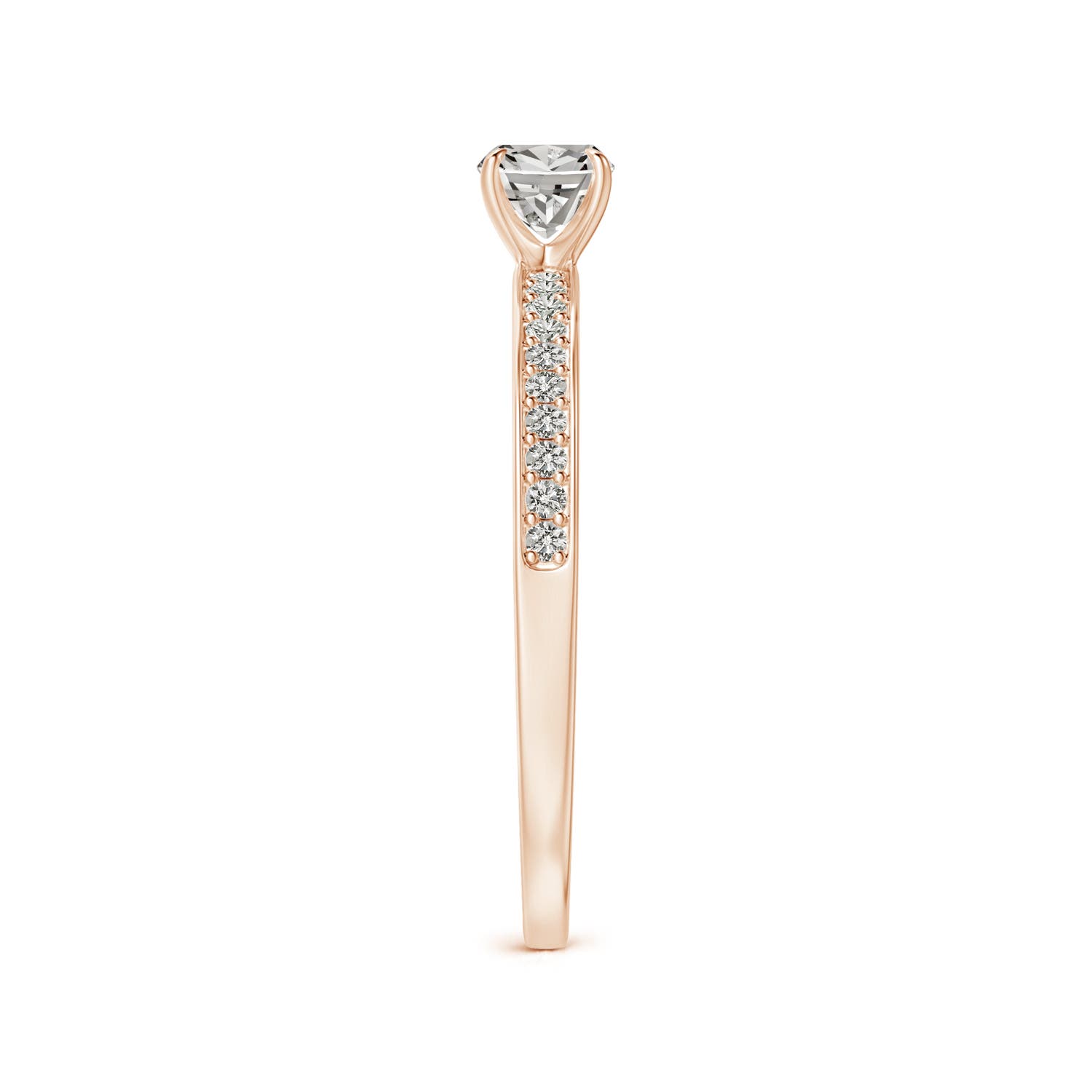 K, I3 / 0.37 CT / 14 KT Rose Gold