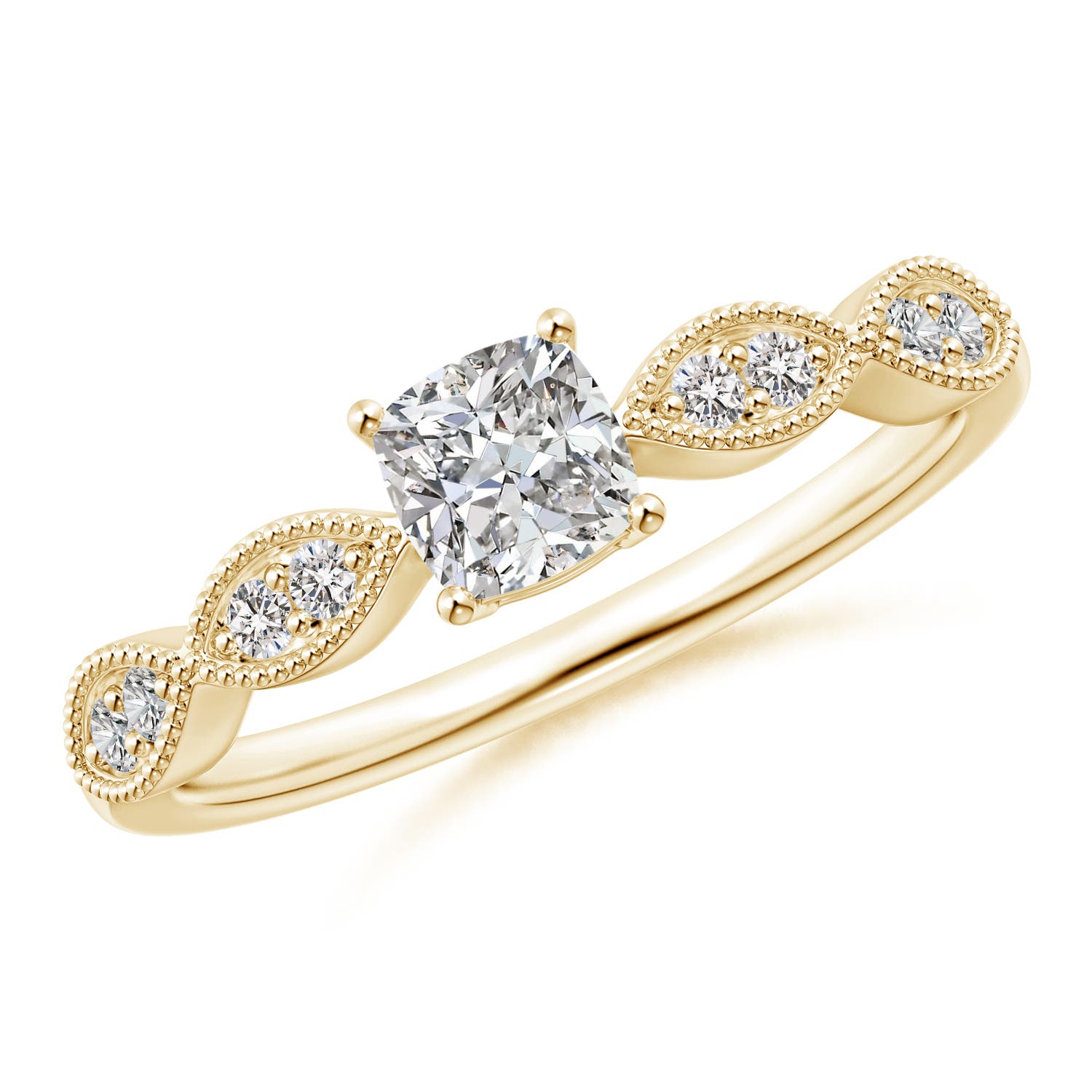 I-J, I1-I2 / 0.49 CT / 14 KT Yellow Gold