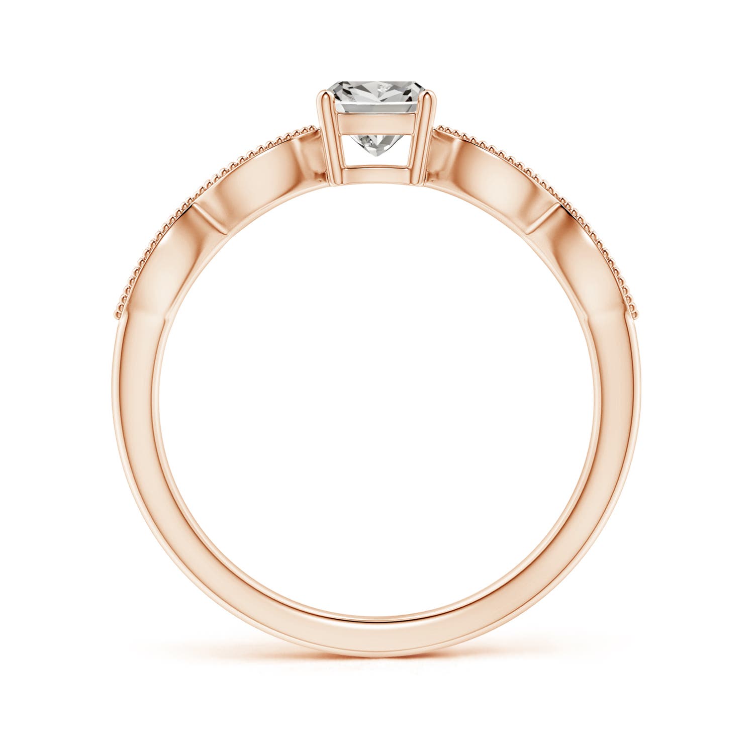 K, I3 / 0.49 CT / 14 KT Rose Gold