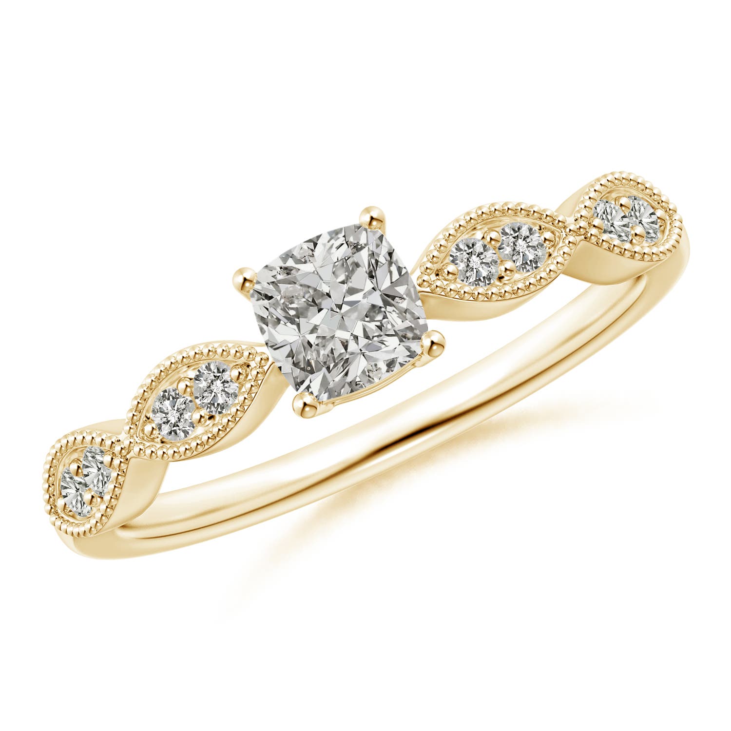 K, I3 / 0.49 CT / 14 KT Yellow Gold