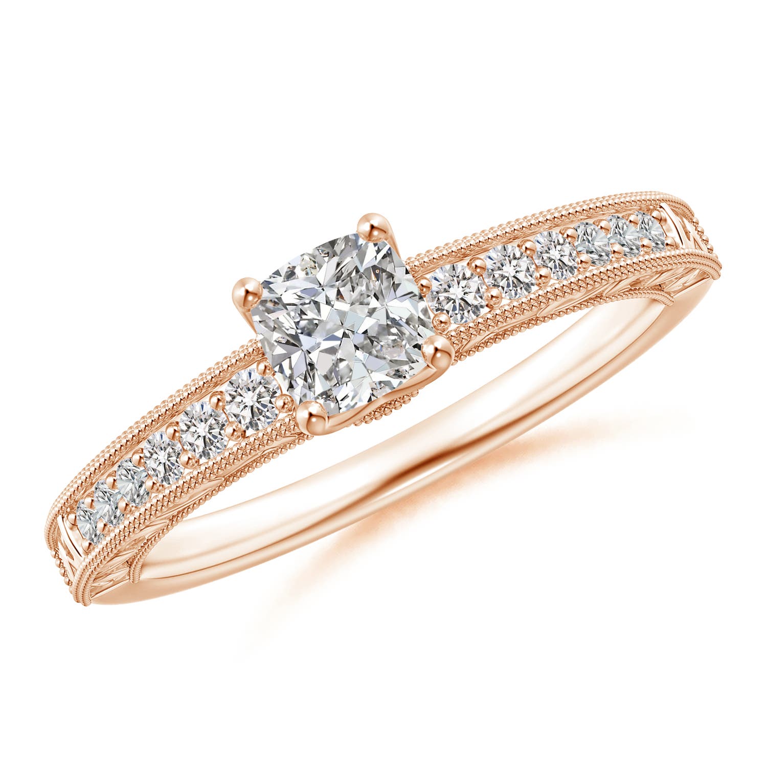 I-J, I1-I2 / 0.52 CT / 14 KT Rose Gold