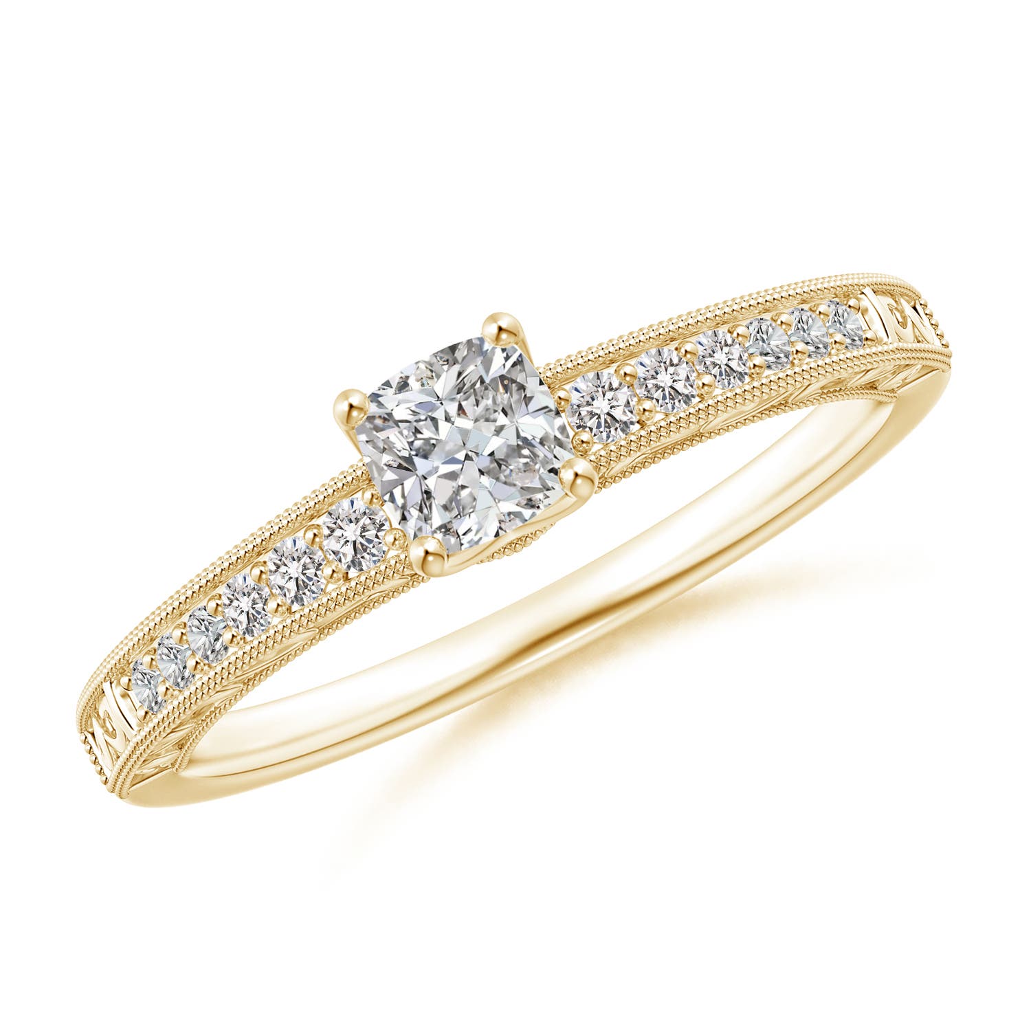 I-J, I1-I2 / 0.37 CT / 14 KT Yellow Gold