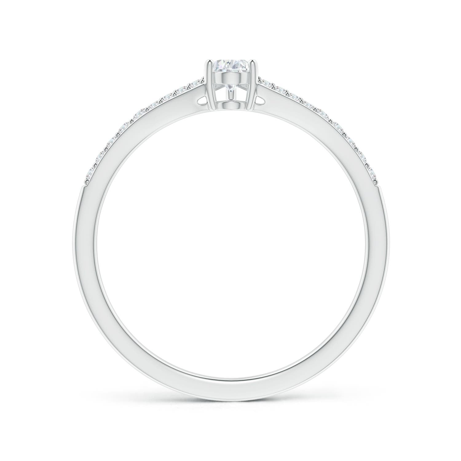 G, VS2 / 0.35 CT / 14 KT White Gold