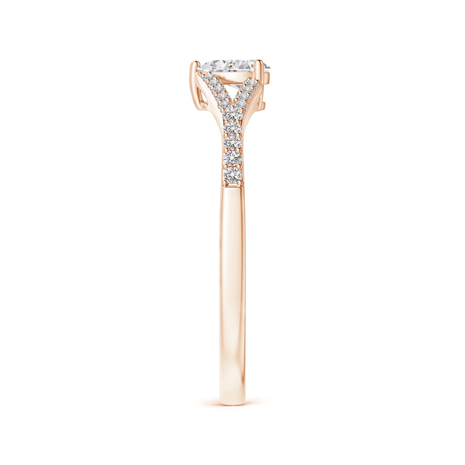 I-J, I1-I2 / 0.35 CT / 14 KT Rose Gold