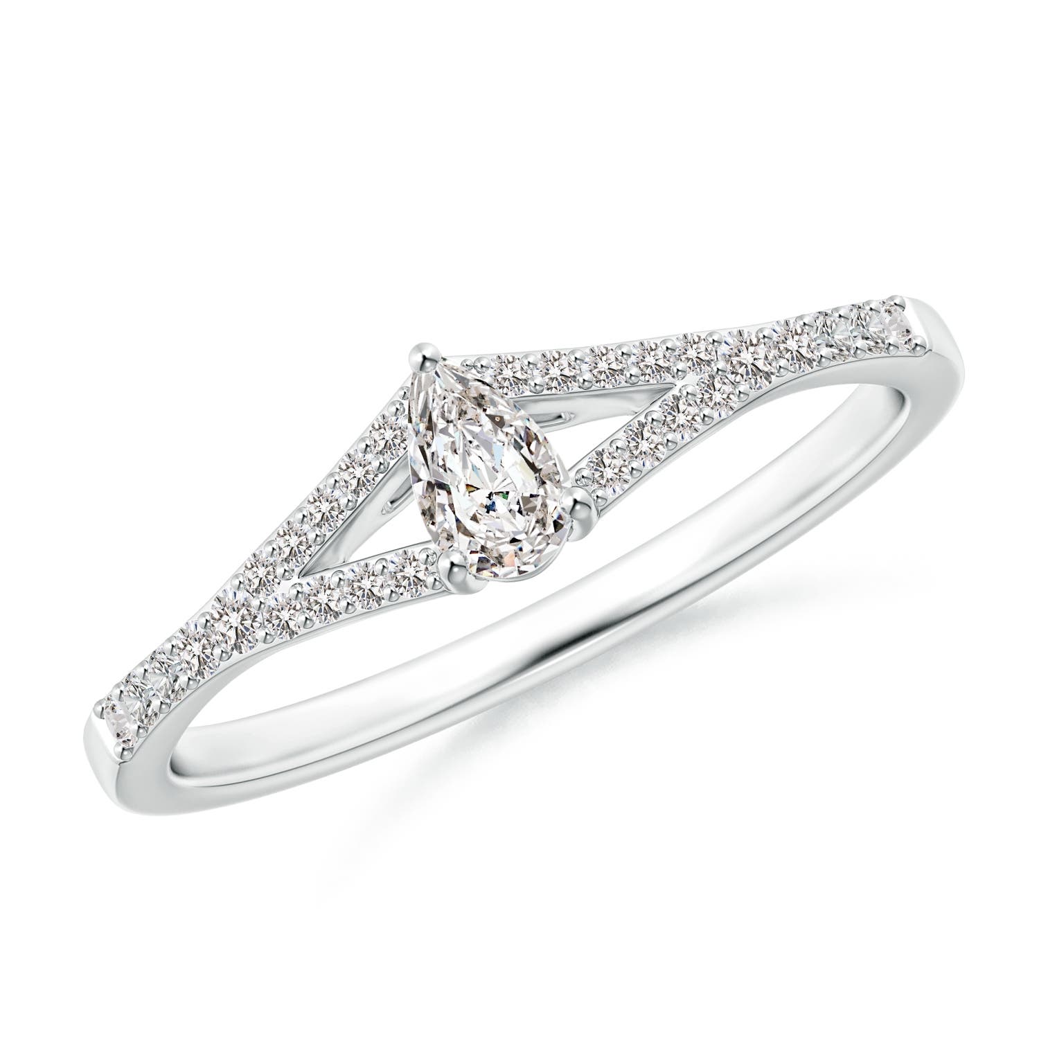 I-J, I1-I2 / 0.35 CT / 14 KT White Gold