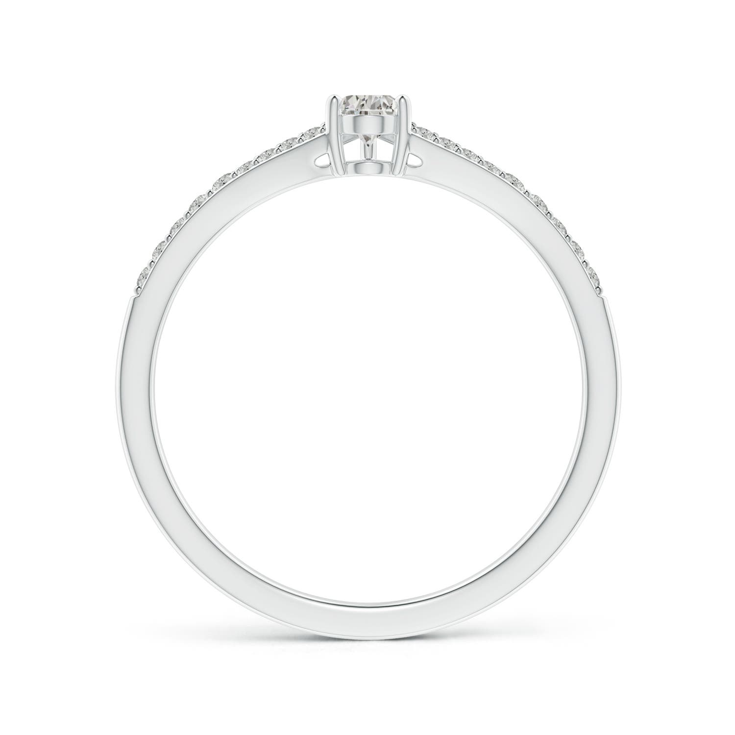 K, I3 / 0.35 CT / 14 KT White Gold